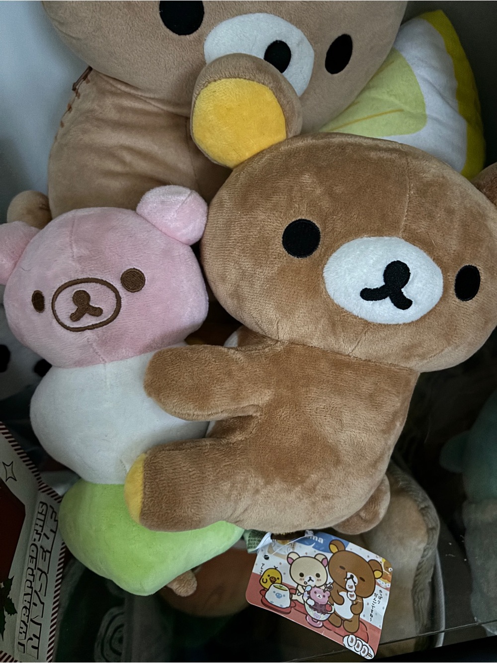 NWT Rilakkuma on Botchan Dango Authentic Plush
